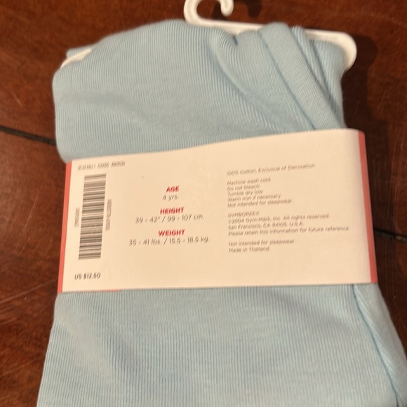 NWT Gymboree Blue lettuce edge Legging Fall 2005 Chelsea Girl or My Best Friend? - Picture 5 of 8